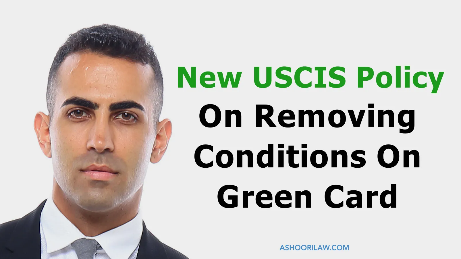 New USCIS Policy on Removing Conditions on Green Card